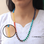 7 Chakra Citrine + Howlite Mala