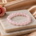 Rose Quartz Cut Play Bracelet