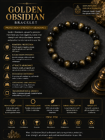 Golden Obsidian Bracelet - Image 2