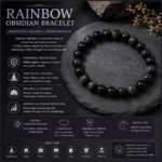 Rainbow Obsidian Bracelet - Image 3