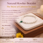 Natural Howlite Bracelet - Image 4