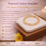 Natural Citrine Bracelet - Image 6