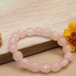 Rose Quartz Cut Play Bracelet - Image 2