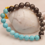 Pyrite + Firoza Bracelet - Image 3