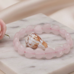 Rose Quartz Heart Bracelet - Image 5