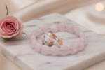 Rose Quartz Heart Bracelet - Image 4