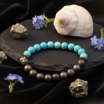 Pyrite + Firoza Bracelet - Image 2