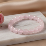 Rose Quartz Cutting Bracelet