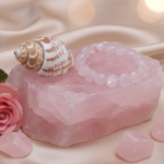 Rose Quartz Tyre Bracelet