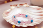Rose Quartz with Firoza Bracelet - Image 5