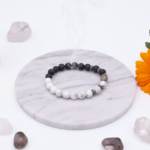 Howlite and Lava Bracelet - Image 2