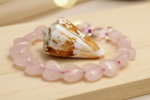 Rose Quartz Heart Bracelet - Image 2