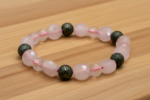 Rose Quartz with Pyrite Bracelet - Image 4