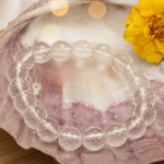 Natural Rock Crystal Bracelet (8mm) - Image 3