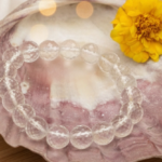 Natural Rock Crystal Bracelet (8mm)