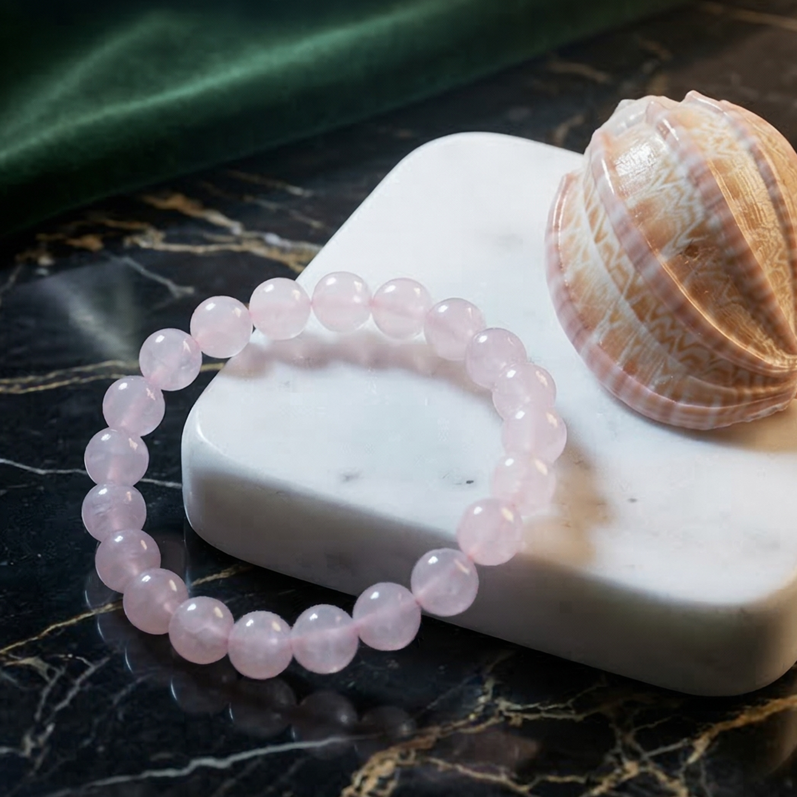 RAM369 Rose Quartz Bracelet - Image 1