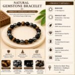 Natural Gemstone Bracelet - Image 4